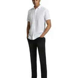 Simon Carter London White Printed Regular Fit Shirt image 5