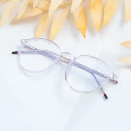 Ted Smith Purple Round Unisex Eye Frames-image-15