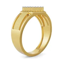 EMORI Yellow Gold Timothee Diamond Ring image 3