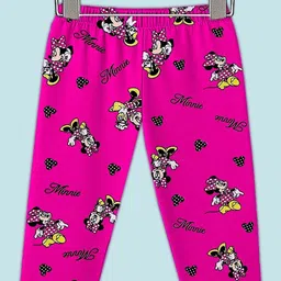 YK Disney Girls Printed T-shirt with Pyjamas image 5