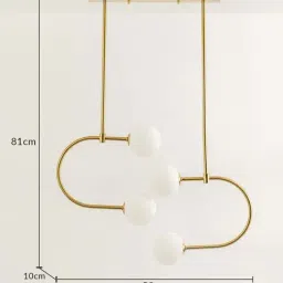 Whispering Homes Murano 2 Light Chandelier image 3