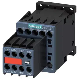Siemens Electromechanical Contactor AC Type Coil 7 Form A (7PST-NO), 1 Form B (SPST-NC) 110 V AC, 120 V AC 10 Amp, 3RH22711AK60-picture-31