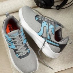 Action Men's Light Grey Running Shoes-picture-7