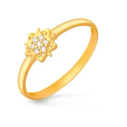Malabar Gold and Diamonds 22k Hallmarked Yellow Gold Ring for Women-picture-24
