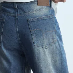 Flying Machine Men Cobain 90's Loose Fit Light Fade Non Stretchable Jeans image 3