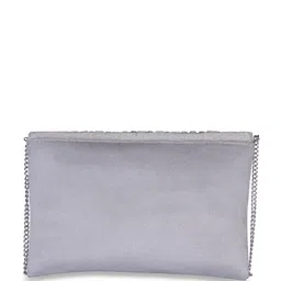 QANISHA Embellished Envelope Clutch image 5