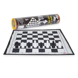 Kids Mandi Roll on Chess Board Game Mat - 32 Pieces-image-11