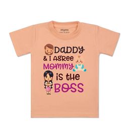 Arvesa Kids Typography Printed Short Sleeves T-shirt-picture-28