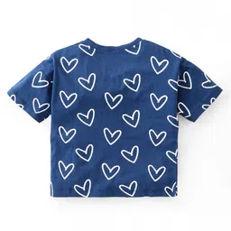 Babyhug Disney Cotton Knit Half Sleeves T-Shirt with Minnie Mouse Graphics Pack of 3 - Multicolor image 5