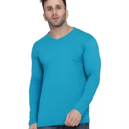 BEYOU FASHION Men Solid Slim Fit T-shirt-picture-11