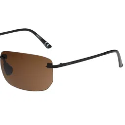 SCOTT Brown UV Protection Rectangular Sunglasses for Men image 5