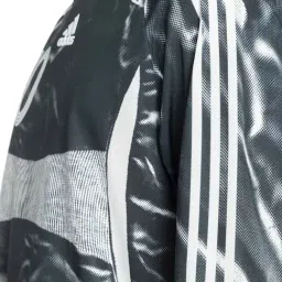 Adidas Originals Black Loose Fit Printed Sports T-Shirt image 5