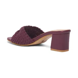 Eridani Women's Juiliya Wine Casual Sandals image 5