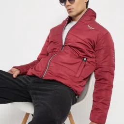 Duke Mehroon Slim Fit Jacket image 5