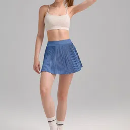 JC Collection Flared Above Knee Skirt-picture-20