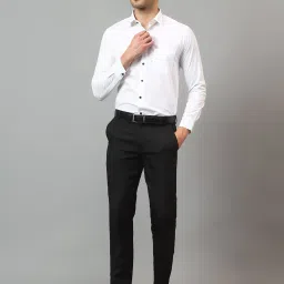 Cantabil White Regular Fit Shirt image 5