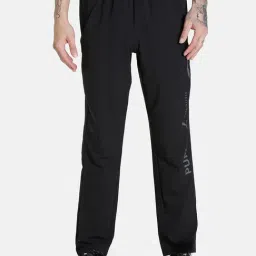 Puma Black Regular Fit Printed Track Pants-image-40