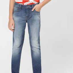Jack & Jones Junior Blue Solid Jeans-picture-33