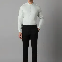 Louis Philippe Green Slim Fit Shirt image 5