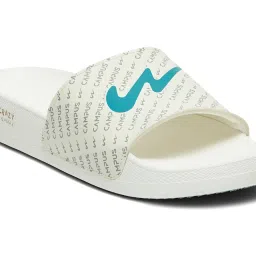Campus Men's Off White Slides image 5