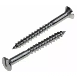 RS PRO Slot Countersunk Stainless Steel Wood Screw, A2 304, No. 8 Thread, 40mm Length (Pack of 100)-picture-26