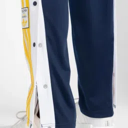 Adidas Originals Blue Regular Fit Striped Trackpants image 5