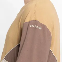 Adidas Originals Brown Cotton Regular Fit Printed T-Shirt image 5