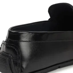 Rare Rabbit Men's Black Loafers image 5