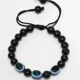 NVR Evil Eye Black Thread Bracelet for Unisex image 5