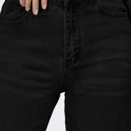 Kotty Black Regular Fit High Rise Jeans image 5