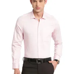 Turtle Pink Cotton Slim Fit Shirt-picture-29