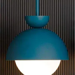 Whispering Homes Nordic Macaroon Pendant Lamp - Dark Blue image 3