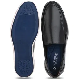 Alberto Torresi Men Black Loafers image 3