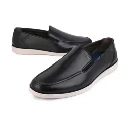Alberto Torresi Men Black Loafers image 5