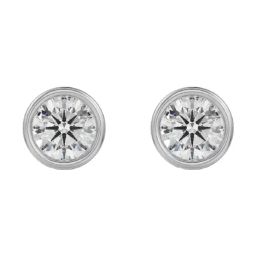 Emori 14k Yellow Gold & Diamond 0.5 CT Solid Round Stud Earrings-picture-29