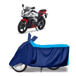 Auto Pearl Two Wheeler Cover for Yamaha YZF-R15 V2 BS6 - Cyan, Blue-picture-30