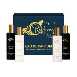 riffway Set Of 4 Venus, Cube, Secret Wish & The King Long Lasting EDP - 20 ml Each-picture-21