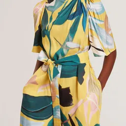 Ted Baker Women Printed Round Neck Playsuit-image-8