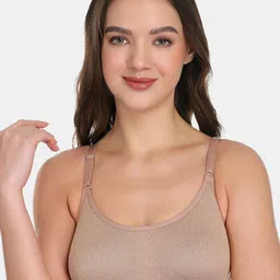 SKDREAMS Full Coverage Non Padded Seamless Training or Gym Shaper Sports Bra-picture-32