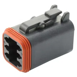DEUTSCH - TE CONNECTIVITY PLUG, DT, THIN WALL, 6 WAY, SOCKET, DT06-6S-CE06-picture-41