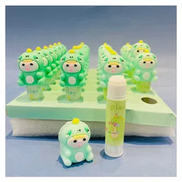 YAMAMA Kawaii Cute Dinosaur Solid Quick Dry Glue Stick 9gm Baby Dinosaur Cute Glue Stick Cap Non Sticky Transparent Adhesive For Pasting Paper Supplies Stationary Gift Set For Kids And Adults  (Pack of 2 - Multicolor)-picture-28