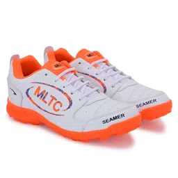 MLTC Colour Blocked Shoes - Orange & White-picture-21