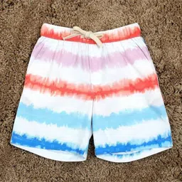 The Lion and the Fish Tie Dye Shorts - Sky Blue image 3