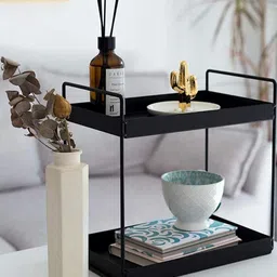 go hooked 2-Tier Metal Standing Rack Vanity Organizer image 4