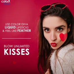 Adbeni Color Diva Mousse Long- Lasting Matte Liquid Lipstick 5.5ml - Holly Berry 156 image 3