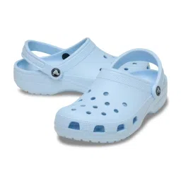 Crocs Unisex Blue Frost Classic Clogs image 5