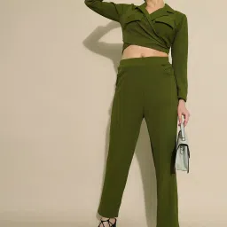 SELVIA Green Maxi Co-Ord Set image 5