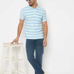 Duke Blue Blended Regulat Fit Washed Jeans image 5