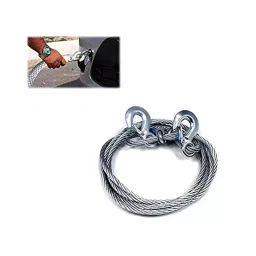 Auto Pearl 4 m Length 2000 Kg Capacity Steel Tow Cable Rope for Zica-image-69