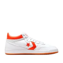 Converse Unisex Cons Fastbreak Pro Leather & Nylon Mid Top White Sneakers-image-60